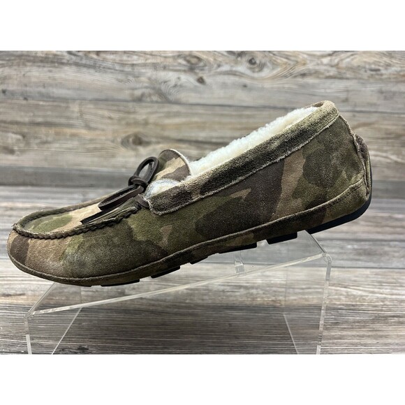 Johnston & Murphy Mens Size‎ 12 Grant Searling Suede Slip On Moc Camouflage main image 10